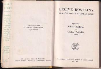 Viktor Jedlička: Léčivé rostliny