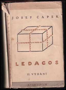 Ledacos : feuilletony - Josef Čapek (1929, Aventinum) - ID: 310756