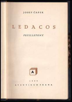 Josef Čapek: Ledacos