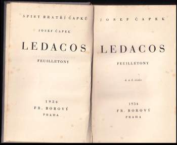 Josef Čapek: Ledacos