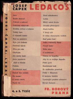 Josef Čapek: Ledacos