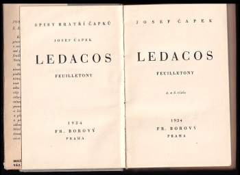 Josef Čapek: Ledacos