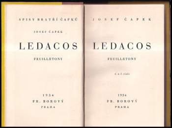 Josef Čapek: Ledacos