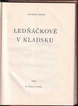 Otakar Čapek: Ledňáčkové v Kladsku