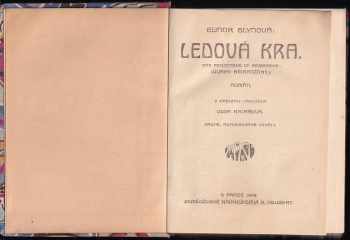 Elinor Glyn: Ledová kra