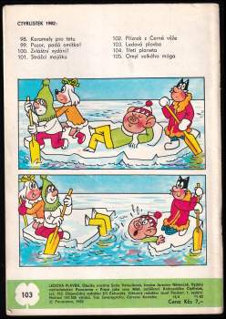 Ljuba Štíplová: Ledová plavba - Čtyřlístek 103