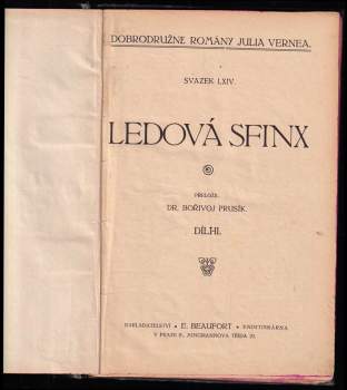 Jules Verne: Ledová sfinx