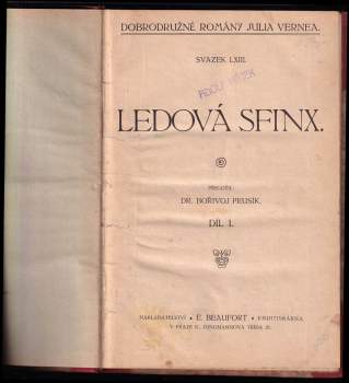 Jules Verne: Ledová sfinx : Díl 1-2