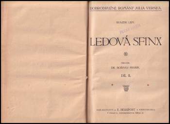 Jules Verne: Ledová sfinx : Díl 1-2