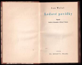 Edvard Valenta: Ledové povídky