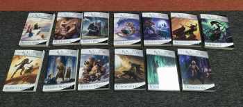 R. A Salvatore: Legenda o Drizztovi I - XIII - Temný elf I - III + Magický krystal + Planina ledového větru + Drowův odkaz + Tichá čepel + Páteř světa + Mečové moře