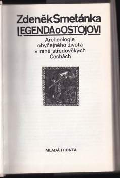 Zdeněk Smetánka: Legenda o Ostojovi