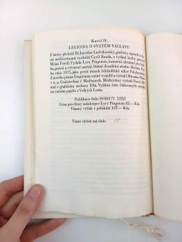 Karel IV.: Legenda o svatém Václavu