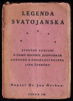 Legenda svatojanská