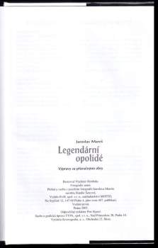 Jaroslav Mareš: Legendární opolidé