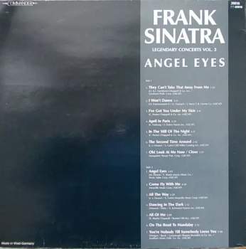 Frank Sinatra: Legendary Concerts Vol. 3 - Angel Eyes
