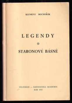 Legendy ; Staronové básně