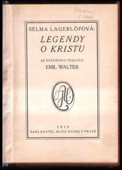 Selma Lagerlöf: Legendy o Kristu