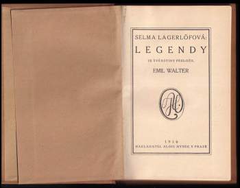 Selma Lagerlöf: Legendy