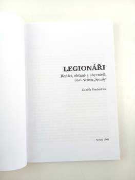Daniela Vondráčková: Legionáři