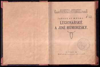 Jaroslav Mácha: Legionářské a jiné humoresky