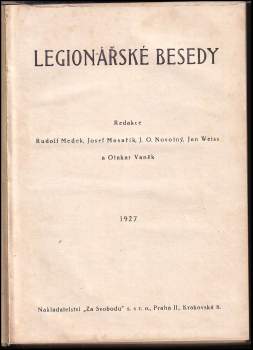 Legionářské besedy, ročník 2