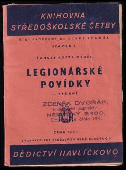 Legionářské povídky