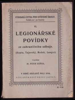Legionářské povídky ze zahraničního odboje