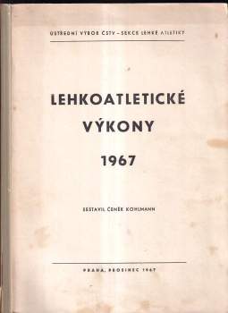 Lehkoatletické výkony 1967