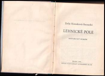 Zofia Kossak: Lehnické pole