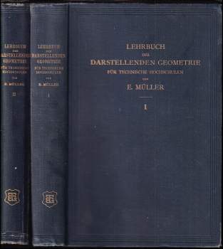 Emil Müller: Lehrbuch der darstellenden Geometrie für technische Hochschulen