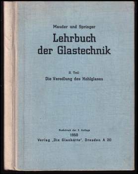 Lehrbuch der Glastechnik