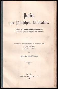 Meyer Kayserling: Lehrbuch der jüdischen Geschichte und Literatur