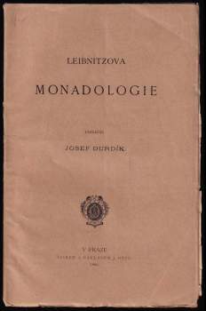 Gottfried Wilhelm Leibniz: Leibnitzova Monadologie