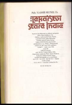 Vladimír Miltner: Lékařství staré Indie