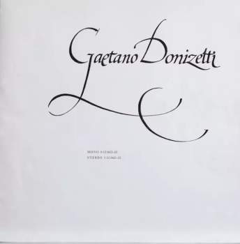 Gaetano Donizetti: L'Elisir d'Amore (3xLP + BOX + BOOKLET)