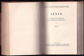 Ferdynand Antoni Ossendowski: Lenin