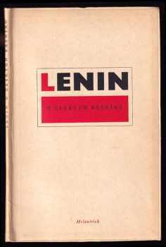 Lenin u českých básníků