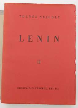 Zdeněk Nejedlý: Lenin