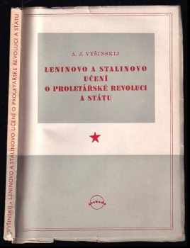Andrej Januar'jevič Vyšinskij: Leninovo a Stalinovo učení o proletářské revoluci a státu