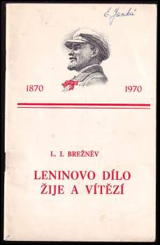 Leninovo dílo žije a vítězí