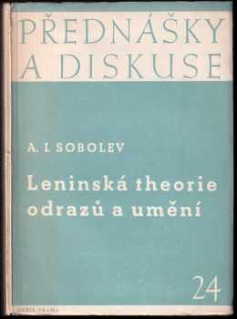 Aleksandr Ivanovič Sobolev: Leninská theorie odrazů a umění