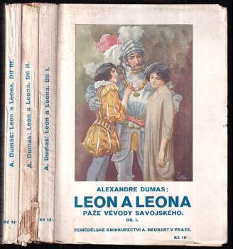 Alexandre Dumas: Leon a Leona, páže vévody Savojského