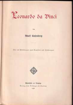Adolf Rosenberg: Leonardo da Vinci