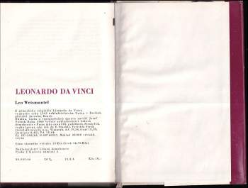 Jaroslav Beneš: Leonardo da Vinci