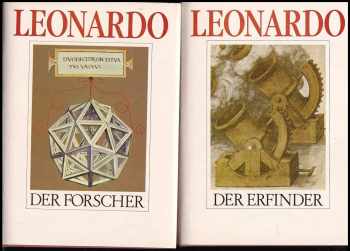 KOMPLET Cizojazyčné 2X Leonardo der Erfinder + Leonardo der Forscher