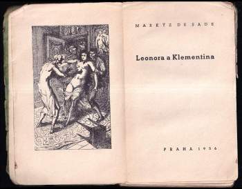 Donatien Alphonse François de Sade: Leonora a Klementina