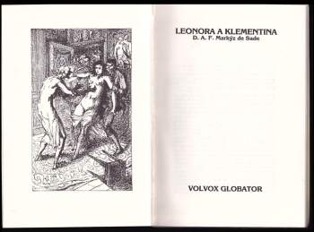 Donatien Alphonse François de Sade: Leonora a Klementina