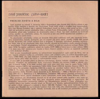 Leoš Janáček: Leoš Janáček