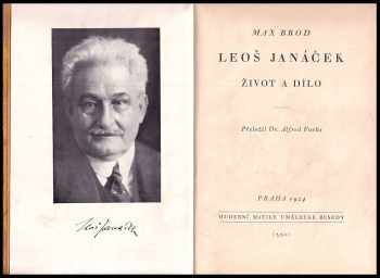 Max Brod: Leoš Janáček